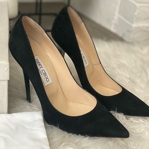 Jimmy Choo Anouk Suede Heels